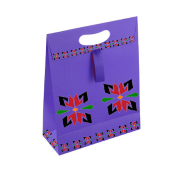 Custom Design Die-Cut Clothes Gift Paper Bags